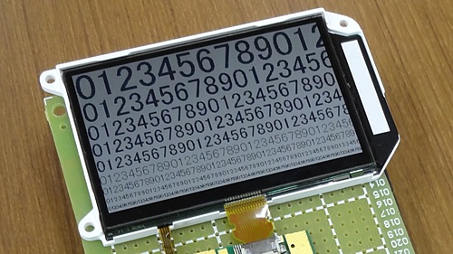 シャープ　メモリ液晶