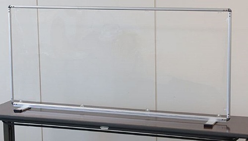 不二ライトメタル　飛沫ガード 開口なしVer.　FL-SG-N10 【送料無料】