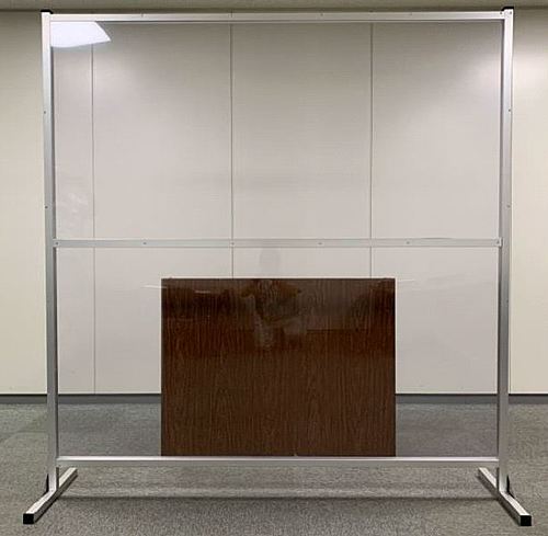 不二ライトメタル　飛沫スクリーン ダブルタイプ(上下2枚)　HS2-18582015 【送料無料】