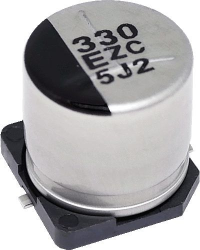 パナソニック　導電性高分子ハイブリッドアルミ電解コンデンサ　ZCシリーズ　EEHZC1K470P