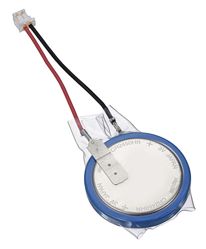 マクセル　耐熱コイン形二酸化マンガンリチウム電池「CR」　コネクタ付き　CR2450HR WK