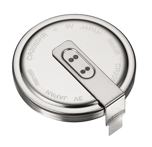 マクセル　耐熱コイン形二酸化マンガンリチウム電池「CR」　端子付き　CR2050HR HBB-T66