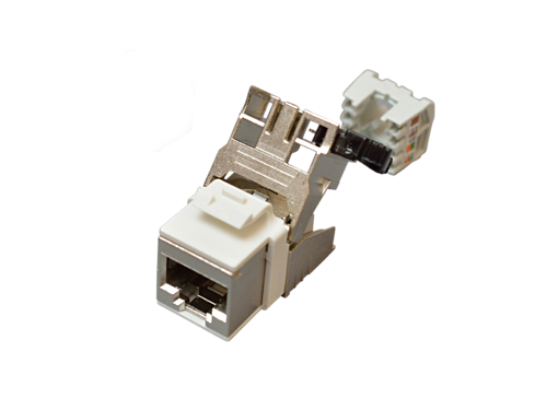 日本製線　Cat.5e シールド LANケーブル用RJ45モジュラージャック　NSJ5-S-KEY