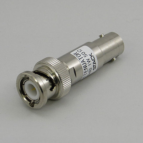 スタック電子　BNC型アッテネータ(DC~3GHz)　10dB　A13010A(1W)(R0)「在庫掲載」(計測器アクセサリ)