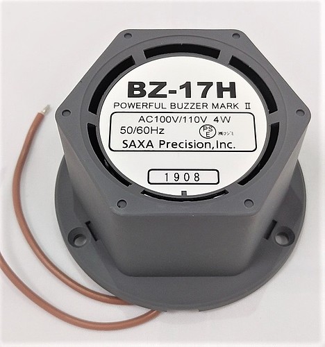 藤倉電気工業　BZブザー　BZ-17H　AC100V/110V