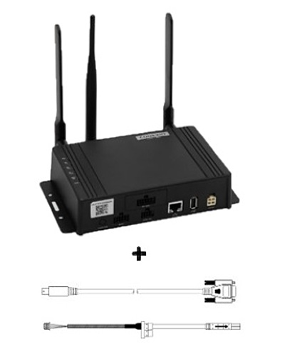 コネクシオ(CONEXIO)　CONEXIOBlackBear エッジコンピューティングゲートウェイ 日本、台湾対応モデル（室内用）MS5776-JCH-I+デバックセット