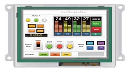 DMC(ディエムシー)　5.7型組込用タッチパネルコンピュータ　EM8-205A7-0005-157