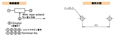 緑測器　接触式ワイヤー型リニアセンサ　CP-45F-200LS 1Kｵｰﾑ